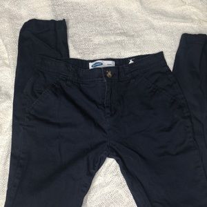 Old navy navy blue pants